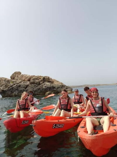 Gozo: 1 Hour Kayak plus +Cave Tour + Drop off Blue Lagoon - Meeting at Hondoq Bay: easy to find, but arrive early