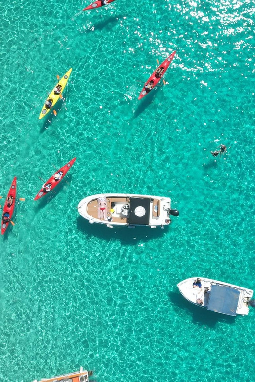 Gozo: Comino and Blue Lagoon Guided Kayaking Adventure - How the Blue Lagoon swim works (and why it’s worth it)