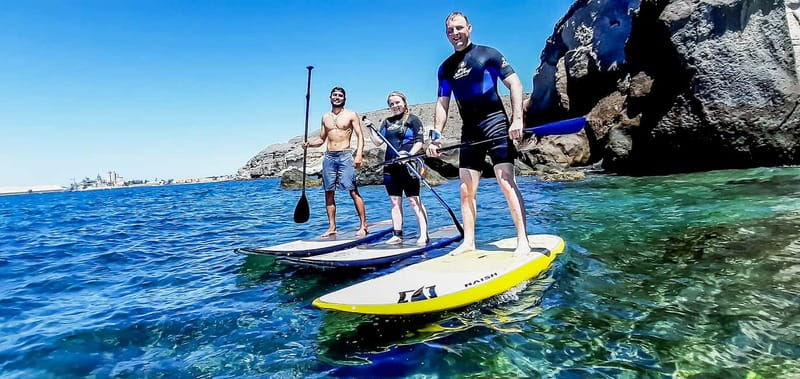 Gran Canaria: Stand-Up Paddle Lesson & Snorkeling Tour - The van ride that saves your energy (about 20 minutes)