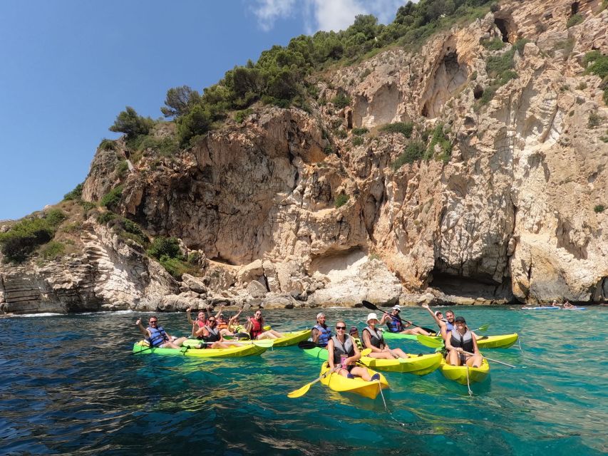 Granadella: Caló, Cova Llop Marí, and Ambolo Kayak Trip - Price and what you get for $53 per person