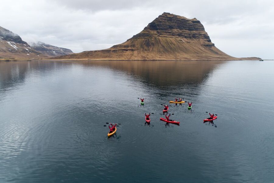 Grundarfjörður: Mt. Kirkjufell Daytime Kayaking Adventure - Mt. Kirkjufell looks different when you’re on the water