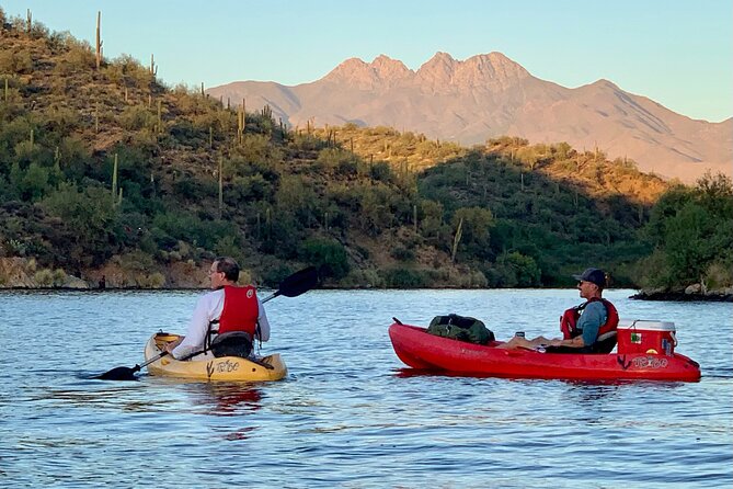 Guided 2.5 Hours Kayaking & Paddle Boarding on Saguaro Lake - Why the guide matters: Luis, Cooper, and the calm coaching
