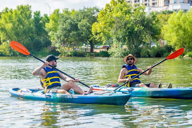 Guided Downtown Skyline Kayak Tour in Austin - Stevie Ray Vaughan Memorial: culture in bronze, right on the route