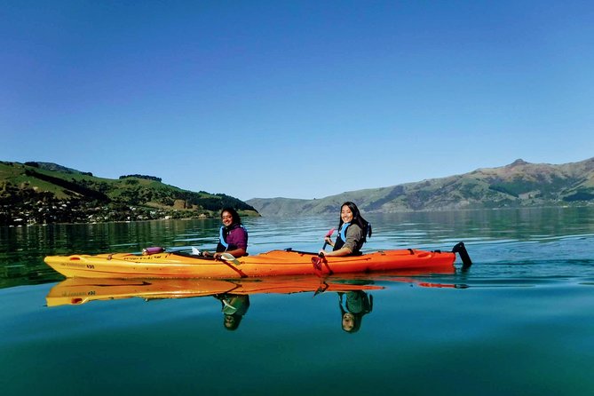 Guided Electric Mountain Bike & Sea Kayak Tour in Akaroa - Sea Kayaking Through the Crater and Marine Reserve: Wildlife Time, Done Safely
