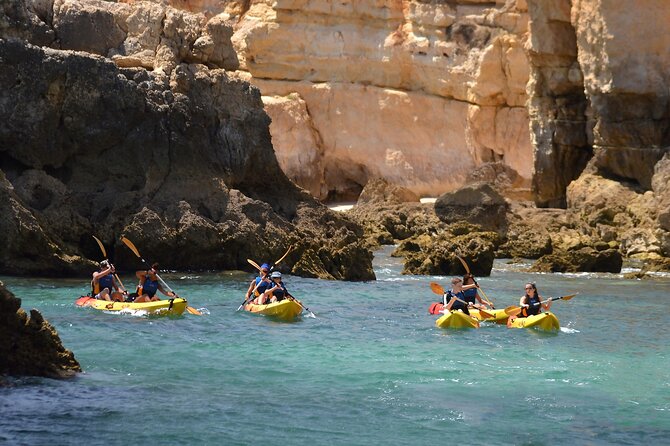 Guided Kayak Tour: Exploring Benagil Caves - Inside Benagil Cave: Exploring the Interior Without Walking