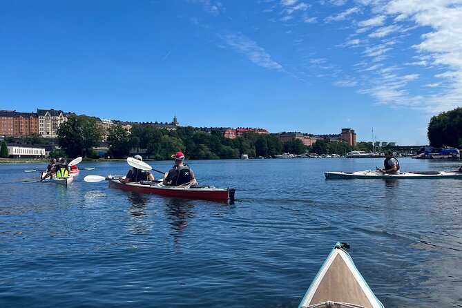 Guided Kayak Tour in Central Stockholm - Guides in Practice: Friendly, Informative, and Always Switching to Your Level