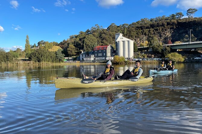 Guided Kayak Tour on Launceston's scenic waterfront on foot powered Hobie kayaks - Hobie Pedal Power: Why Your Hands Stay Free on the Water