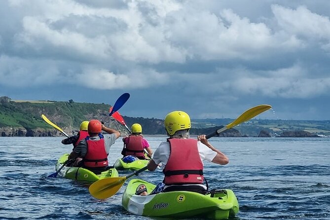 Guided kayaking trip exploring the secrets of the Tenby coastline - Tenby Castle Beach Stop: Cliffs, Seafront Views, and That Calm Finish