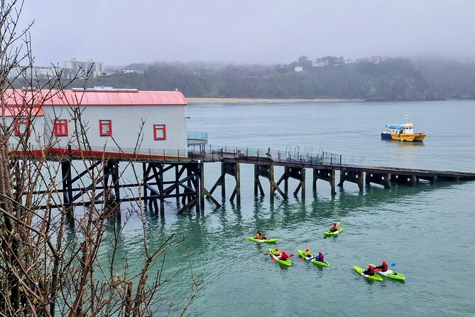 Guided kayaking trip exploring the secrets of the Tenby coastline - The Gear and Paddling Style: Sit-On-Top Kayaks at a Relaxed Pace