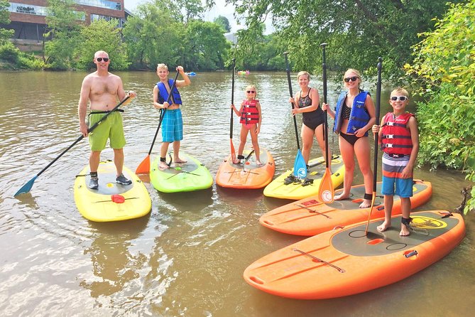 Guided Paddleboard Tour Through Asheville's River Arts District - Why the French Broad River Works So Well for SUP in Asheville