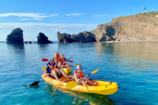 Guided sea kayak trip in Cap d’Agde - Grande Conque’s Black Sand Beach: The Coast’s Most Memorable Moment