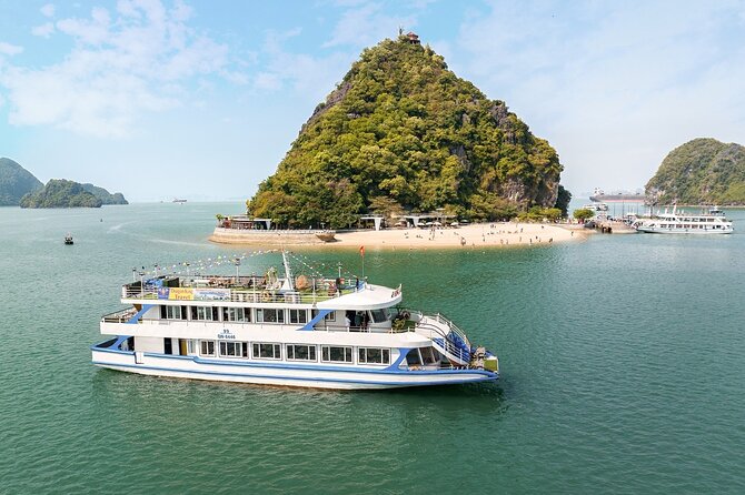 Ha Long Bay Cruise Day Tour - Cave, Kayaking, Swimming & Lunch - Titop Island: swim first, then choose your peak trek