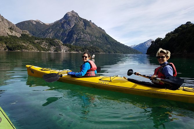 Half a day of kayaking on the Nahuel Huapi lake in private service - What the private format buys you in Bariloche