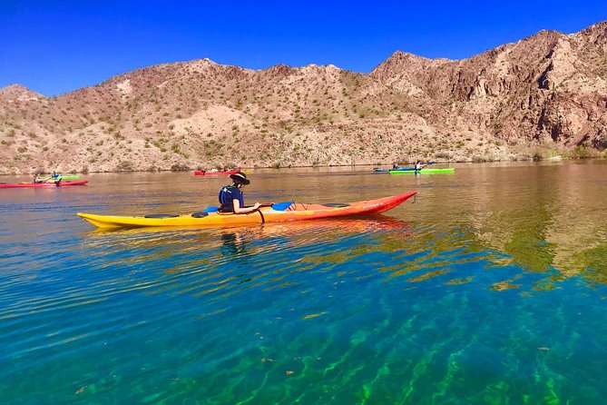 Half-Day Emerald Cave Kayak Tour with Optional Hotel Pickup - The first paddle: Willow Beach Marina to canyon scenery