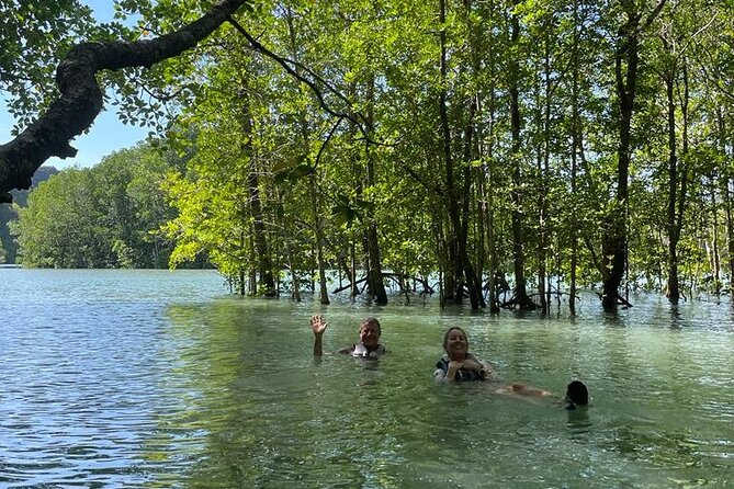 Half-Day Geopark Mangrove Kayaking Adventure - First leg by boat: bat cave and fish farm before you paddle