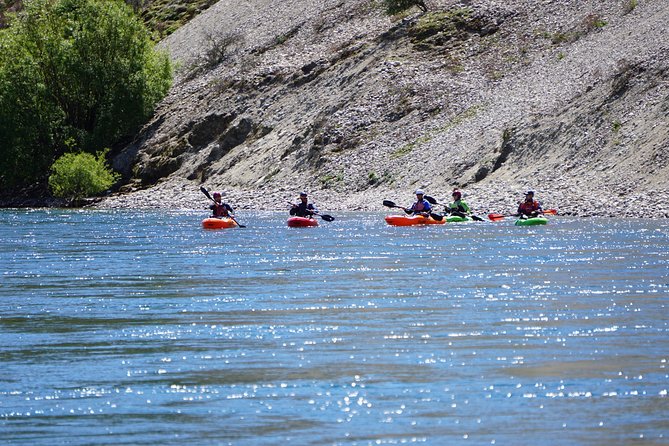 Half-Day Kayak Experience on the Mighty Clutha River from Wanaka - Stop 2 in Wanaka: finishing strong with the jet boat ride back