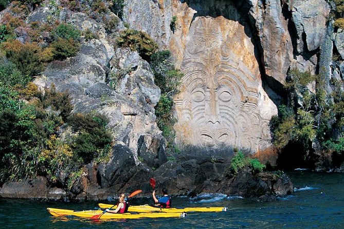 Half-Day Kayak to the Maori Rock Carvings in Lake Taupo - Why the Māori rock carvings on Lake Taupo are a different sight from the water
