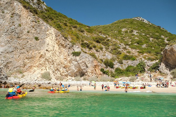 Half-Day Kayak Tour in Sesimbra - Stop 2 in Sesimbra: Ribeiro de Cavalo Beach and Cave Moments