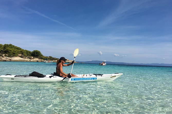 Half Day Kayak Trip - The second Diaporos stop on the south beaches: quick refresh on the return