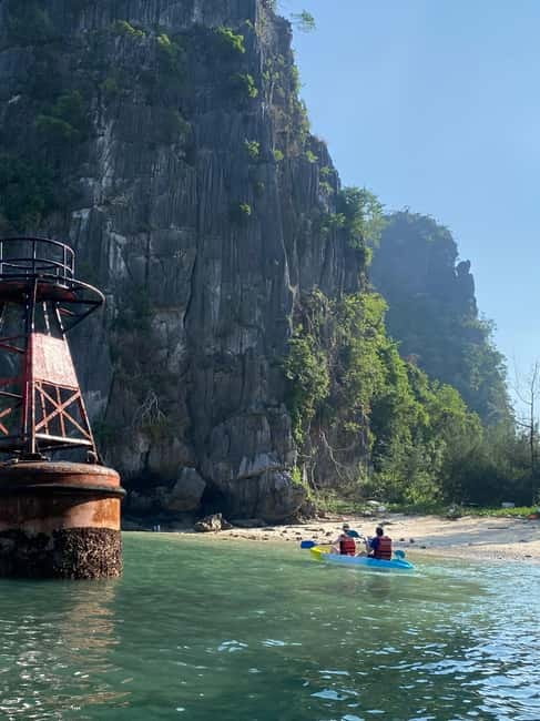 Half day Lan Ha Bay : Boat Trip , Kayaking,Snorkel - Cai Beo floating village: seeing 700 years of daily life