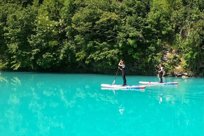 Half-Day Private SUP along Soca River - The half-day rhythm on the Soča: learn, glide, and unwind