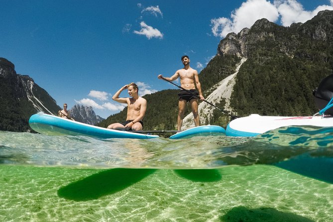 Half Day Stand-up Paddle Boarding (SUP) trip on Lake Predil - Key highlights