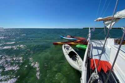 Half-Day Trip from Key West with Kayaking, Snorkeling & Sunset - Setting off from 255 Front St and getting the Key West harbor view