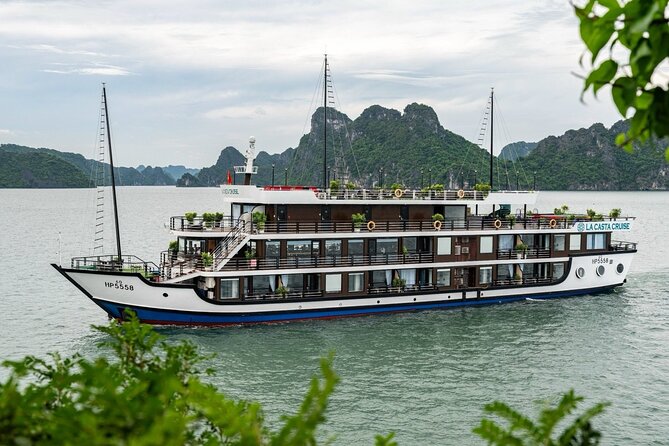 Halong Bay 2D1N Cruise multi options, transfer, swim and kayaking - Day 1: leaving Hanoi, then stepping into Halong Bay’s cave and craft of the route