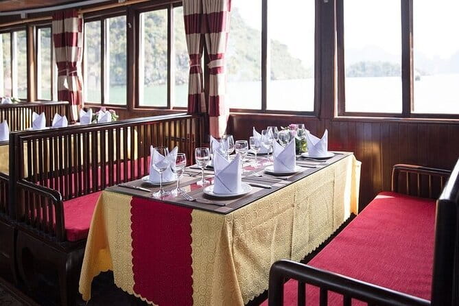 Halong bay 4 hours boat tour from Halong city with 2 caves, kayak - A private-boat half day in Halong Bay’s “core zone”