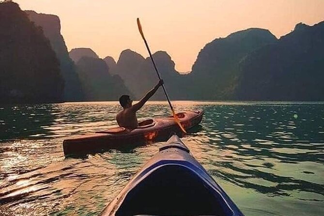 Halong Bay day cruise with Cave, Kayaking and Swimming on highway - Sung Sot Cave: The Big One for a Reason
