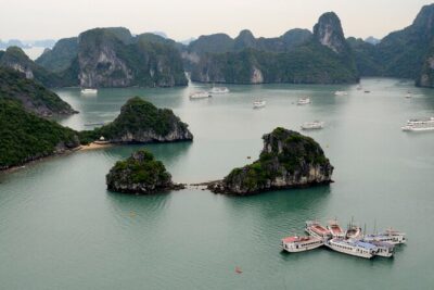 Halong Bay day cruise with Cave, Kayaking and Swimming on highway - Halong Bay Cruise Time Plus Sunset Party on the Deck