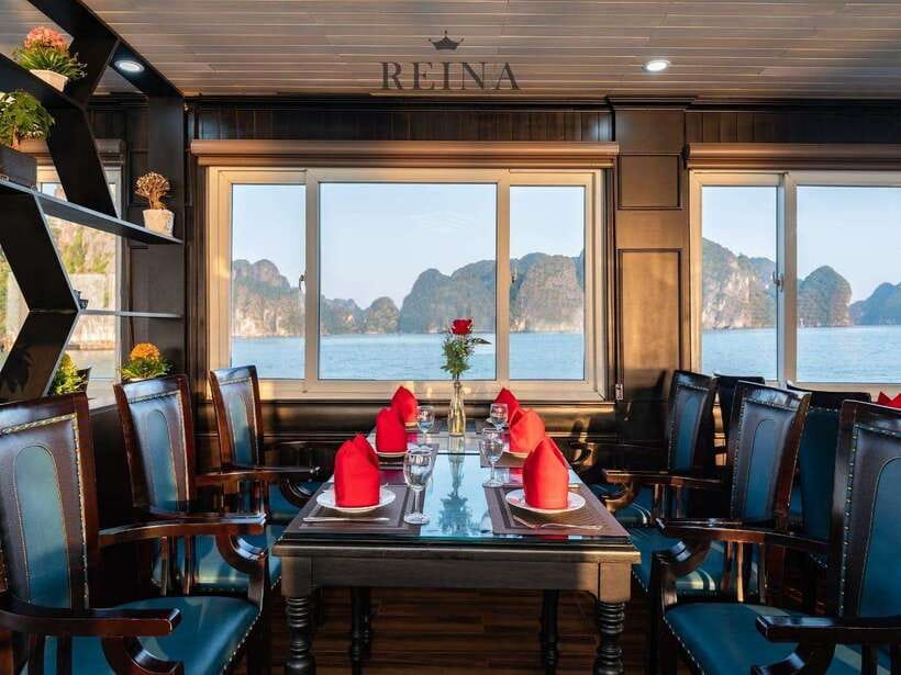 Halong Bay: Full-Day 4-Star Experience with Kayaking - The cruise start: pearl farm workshop plus lunch onboard