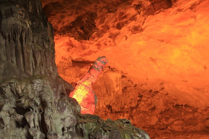 Halong bay Full Day Cruise trip: kayaking, surprise cave, titop island, lunch - Kayaking in the Lagoons: Where This Tour Gets Fun-Active