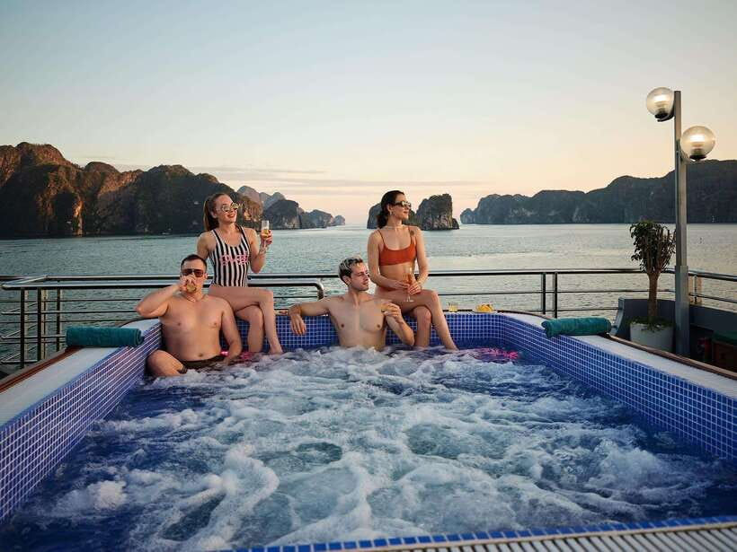 Halong Bay Luxury Cruise: Kayak&Swim,Cave, Party BEST SELLER - Price check: is $43 a smart deal for Halong Bay?