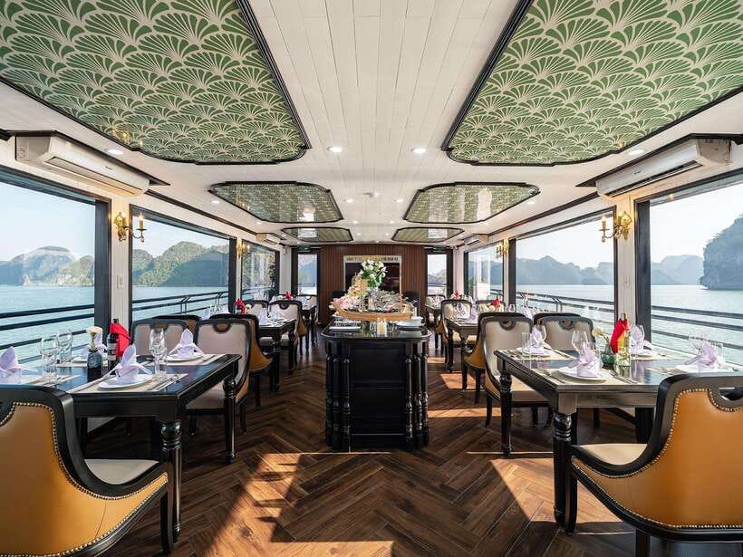 Halong Bay: Luxury Day Cruise with Buffet, Kayak, Swim - Luon Cave: Kayaking Into the Lagoon (And Sometimes Monkeys)