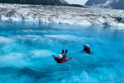 Helicopter and Glacier Paddle Boarding -PRIVATE - The helicopter ride and landing: what you’ll feel and what to expect