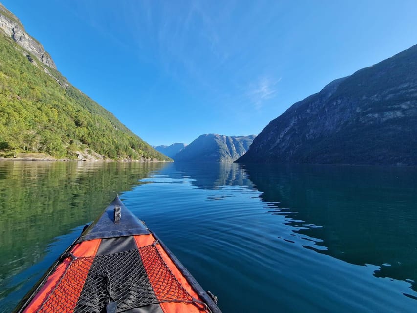 Hellesylt: Beginner-Friendly Fjord Kayaking Experience - The Views: Waterfalls, Mountains, and That Fjord Feel