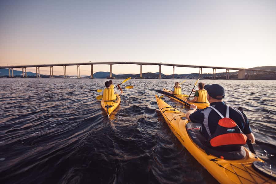 Hobart City 2.5-Hour Kayak Tour - Under the fishing wharves and into Hobart’s docks