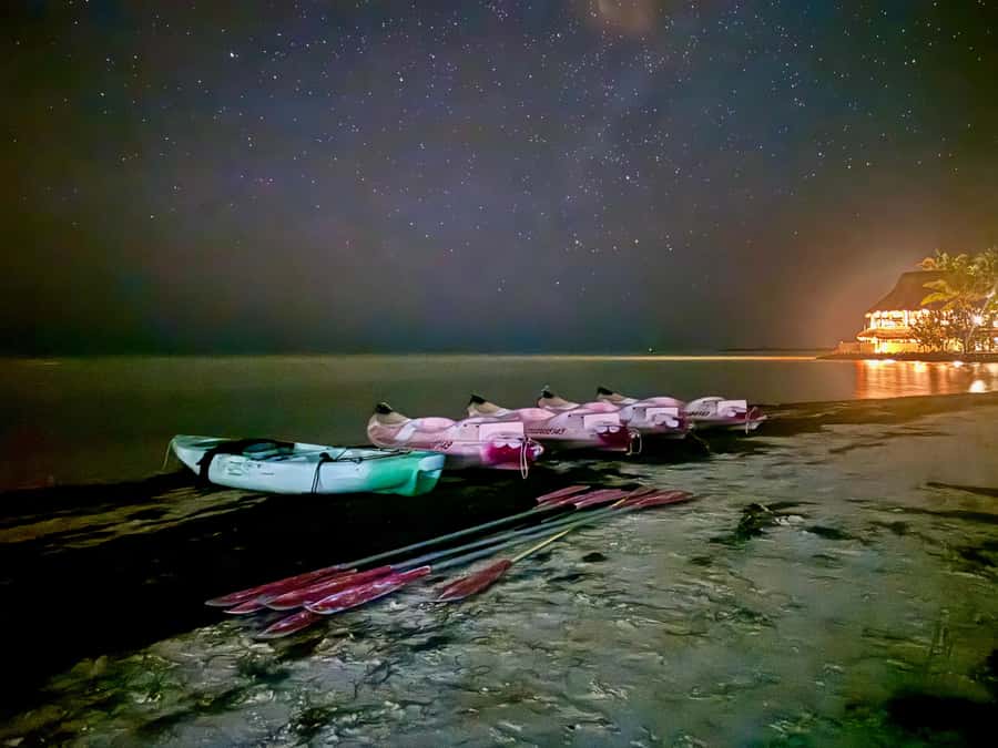 Holbox: Bioluminescence by Kayak and Stargazing. - Stargazing when the sky clears