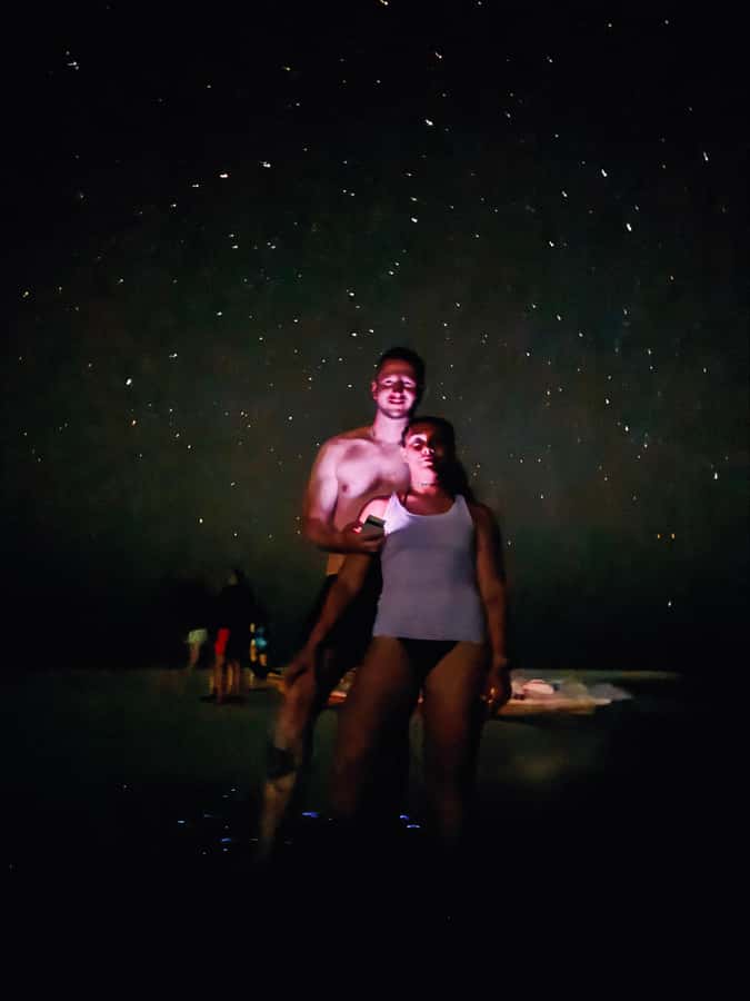 Holbox: Bioluminescence by Kayak and Stargazing. - Pickup and the ride to the dark end of town
