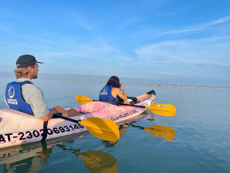 Holbox: Sunrise & Mangrove Kayak Tour - The First Paddling Stretch: Beautiful, But It Can Be Choppy