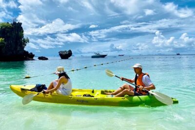 Hong Islands Longtail Boat Tour with Kayak Paddling - Longtail transfer time: how to make the boat ride feel shorter