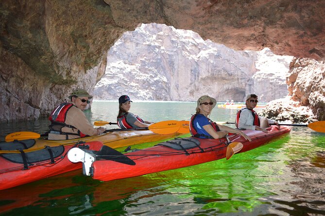 Hoover Dam & Hot Springs Kayak Tour with Lunch & Expert Guide - Where your day starts: Hoover Dam Lodge, security, and timing