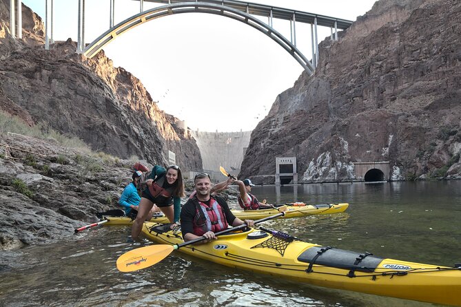 Hoover Dam & Hot Springs Kayak Tour with Lunch & Expert Guide - The Hoover Dam base setup: why this access is special