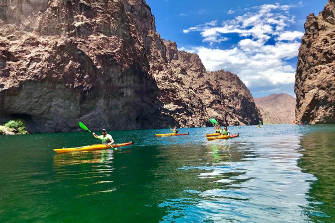 Hoover Dam Kayak Tour with Shuttle - Hot Springs & Emerald Cave - Stop-by-stop: Hoover Dam, Emerald Cave, and two kinds of hot springs