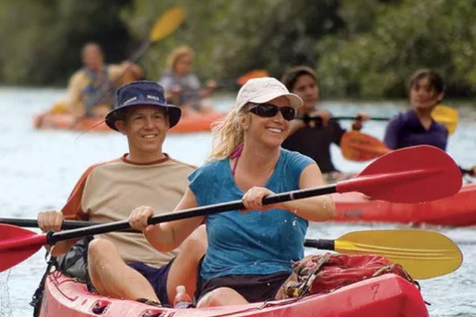 Huleia River Hidden Valley Falls Kayak & Hike - The Return Ride by Motorized Hawaiian Canoe: Why You’ll Feel Lucky