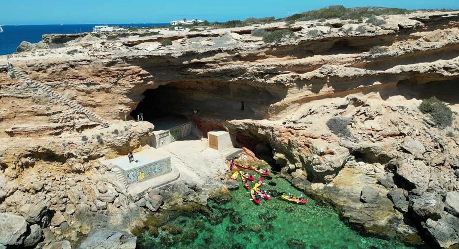 Ibiza: Kayak & Snorkel in Sea Caves and Crystal Waters - Another Kayak Segment and More Cave Time