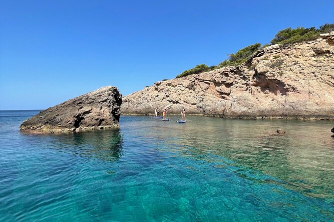 Ibiza Morning Paddle Board Tour - Rock Jumps for the Bold: The Fun Moment (Without Forcing It)