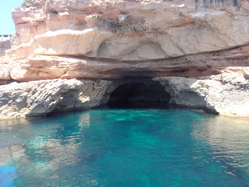 Ibiza: Sea Caves & Coves Snorkeling Paddle Boarding Tour - Stop 1: the sea cave area swim and paddleboarding (about 45 minutes)