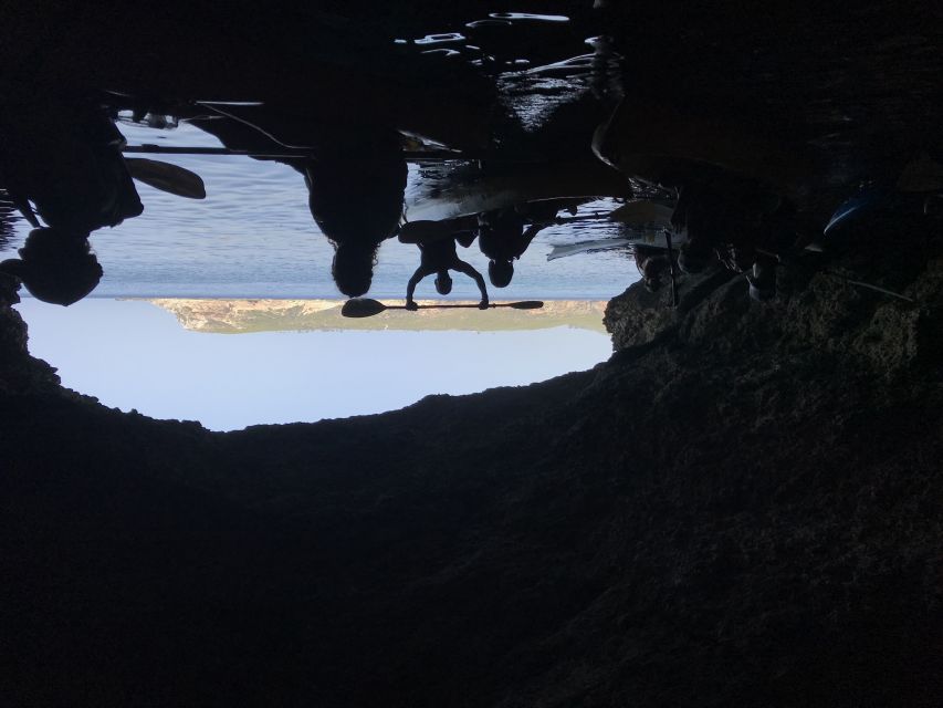 Ibiza: Sea Kayaking at Sunset and Sea Caves Tour - The sunset over water: kombucha cheers, sea-level orange light, and the real payoff